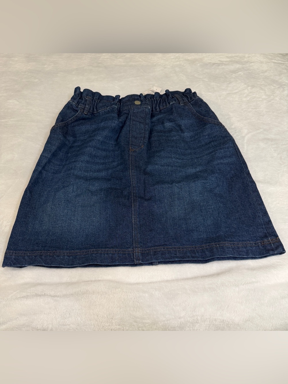 LOFT Dark Blue Denim Skirt